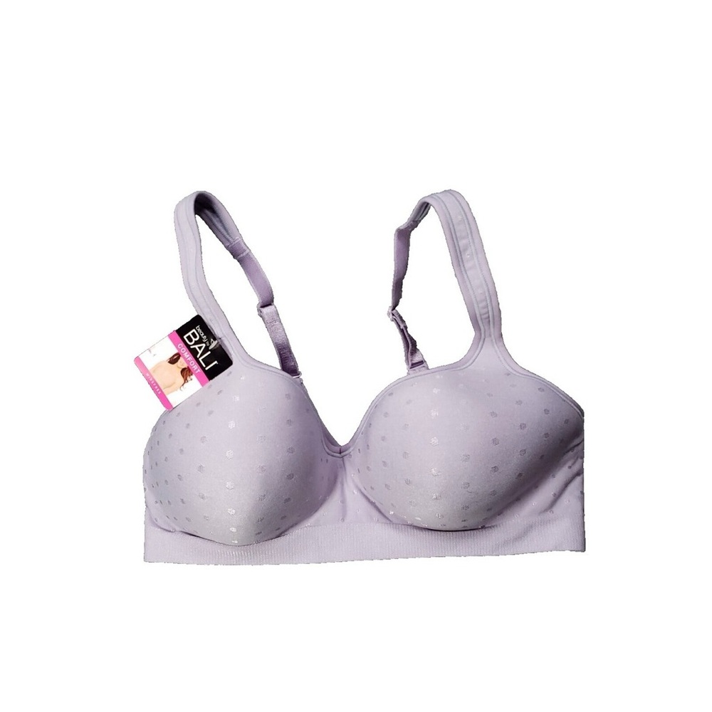 NEW Bali Women's Comfort Revolution Wirefree Cool Bra DF3463‎ Lilac